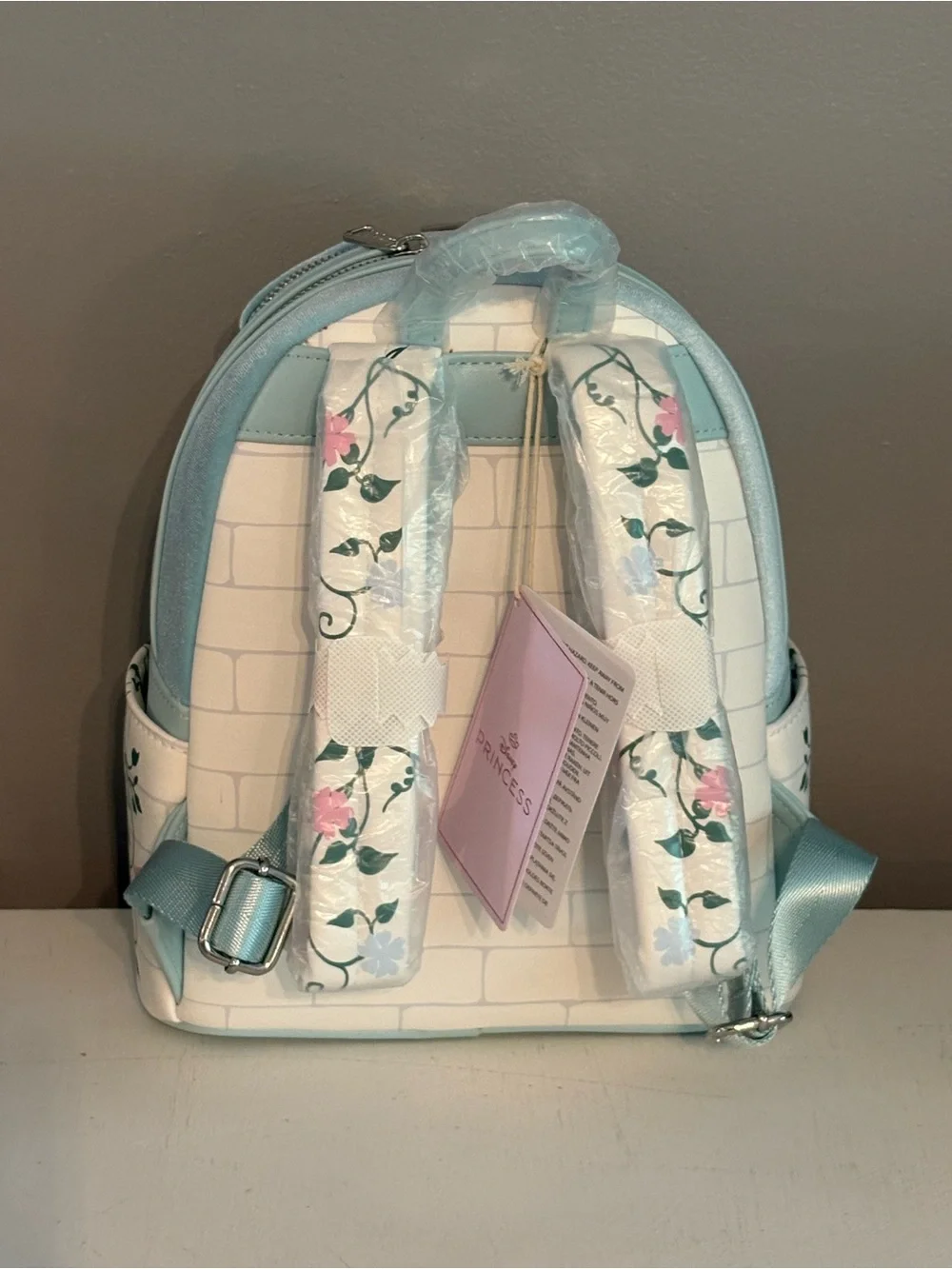 Disney Loungefly Cinderella Stained Glass Mini Backpack